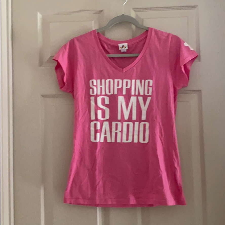 Shopping Is My Cardio Tee
